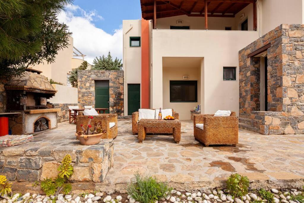 Luxury Villa In Agios Nikolaos With Private Pool Dış mekan fotoğraf