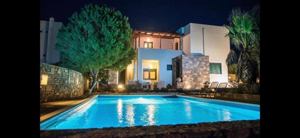 Luxury Villa In Agios Nikolaos With Private Pool Dış mekan fotoğraf